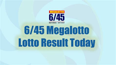 6/45 Mega Lotto Results Today · December 30, 2022, Friday.